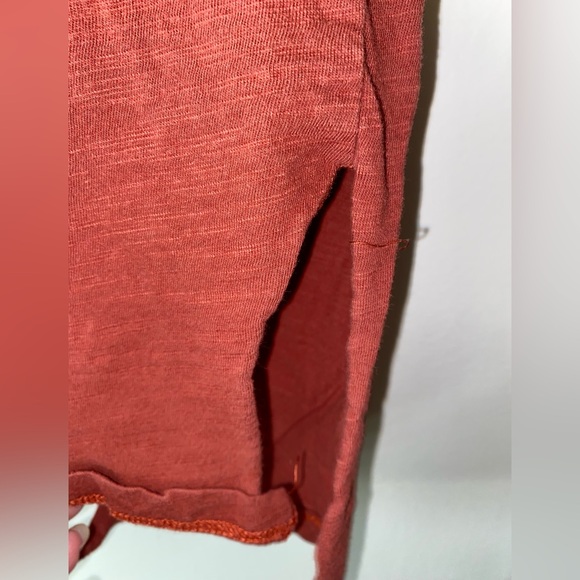 BOHO Vintage Jaded Gypsy Women's Rust Red Bob Marley Graphic Band Tee - Picture 6 of 13